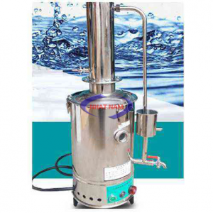 Máy cất nước tinh khiết 10 lít/h (NNCC-03) có khả năng chưng cất tối đa 10 lít nước/lần

 